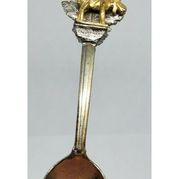 Embossed Moose Leaf Mini Collectible Spoon home décor - Picture 9 of 12